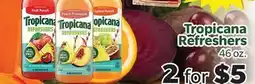 Living Fresh Market Tropicana Refreshers offer