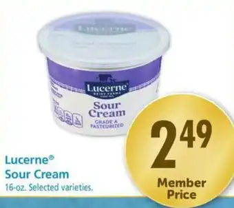 Safeway Lucerne Sour Cream offer