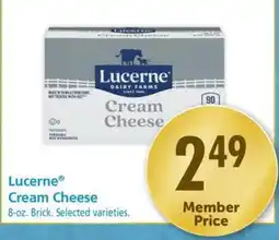 Safeway Lucerne Cream Cheese offer