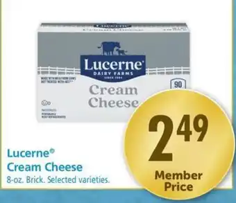 Safeway Lucerne Cream Cheese offer