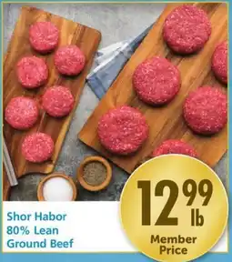 Safeway Shor Habor 80% Lean Ground Beef offer