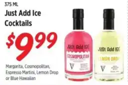 Rouses Just Add Ice Cocktails offer