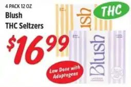 Rouses Blush THC Seltzers offer