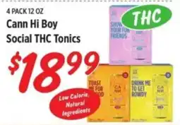Rouses Cann Hi Boy Social THC Tonics offer