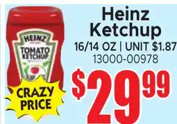 Jetro Heinz Ketchup offer