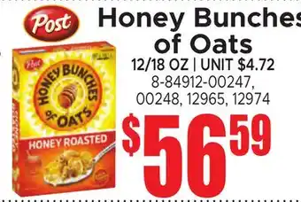 Jetro Honey Bunches of Oats offer
