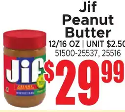 Jetro Jif Peanut Butter offer