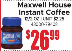 Jetro Maxwell House Instant Coffee offer