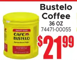 Jetro Bustelo Coffee offer