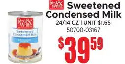 Jetro Red&White Sweetened Condensed Milk offer