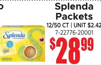 Jetro Splenda Packets offer