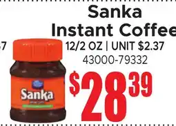 Jetro Sanka Instant Coffee offer