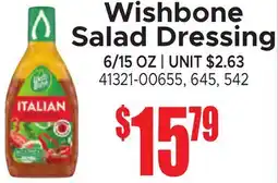Jetro Wishbone Salad Dressing offer