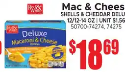 Jetro Mac & Cheeses SHELLS & CHEDDAR DELUXE offer