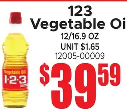Jetro 123 Vegetable Oil offer