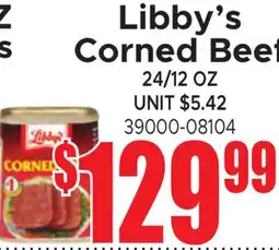 Jetro Libby's Corned Beef offer