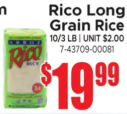 Jetro Rico Long Grain Rice offer