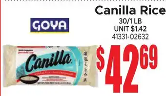 Jetro Canilla Rice offer