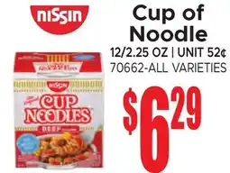Jetro Cup of Noodle offer