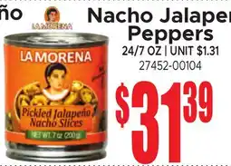 Jetro Nacho Jalapeño Peppers offer