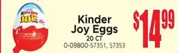 Jetro Kinder Joy Eggs offer