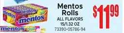 Jetro Mentos Rolls offer