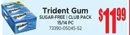 Jetro Trident Gum offer