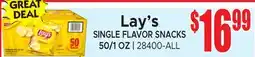 Jetro Lay's SINGLE FLAVOR SNACKS offer