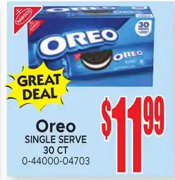Jetro Oreo SINGLE SERVE offer