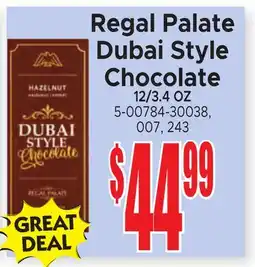 Jetro Regal Palate Dubai Style Chocolate offer