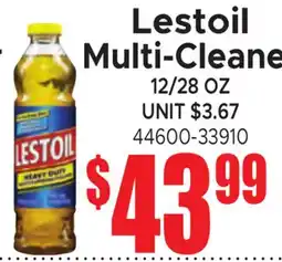 Jetro Lestoil Multi-Cleaner offer