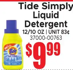 Jetro Tide Simply Liquid Detergent offer