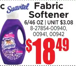 Jetro Suavitel Fabric Softener offer