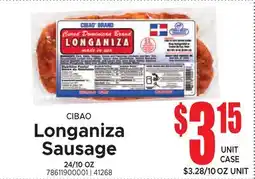 Jetro CIBAO Longaniza Sausage offer