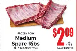 Jetro FROZEN PORK Medium Spare Ribs offer
