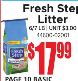 Jetro Fresh Step Litter offer