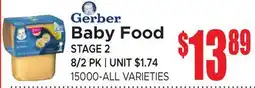 Jetro Gerber Baby Food offer