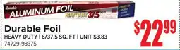 Jetro Durable Foil offer