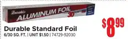 Jetro Durable Standard Foil offer