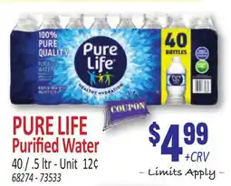 Jetro PURE LIFE Purified Water offer