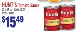 Jetro HUNT'S Tomato Sauce offer