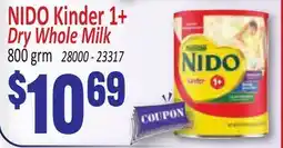 Jetro NIDO Kinder 1+ Dry Whole Milk offer