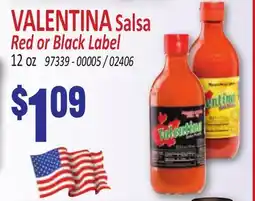 Jetro VALENTINA Salsa Red or Black Label offer