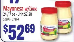 Jetro Mayonesa w/Lime offer