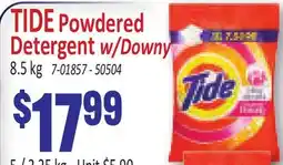 Jetro TIDE Powdered Detergent w/Downy offer