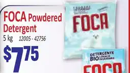 Jetro FOCA Powdered Detergent offer