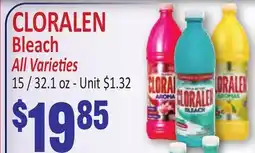 Jetro CLORALEN Bleach offer