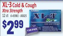 Jetro XL-3 Cold & Cough Xtra Strength offer