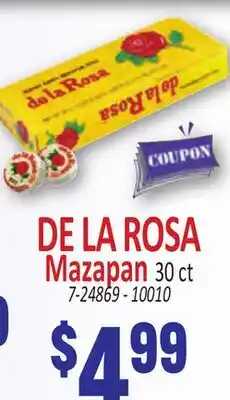 Jetro DE LA ROSA Mazapan offer