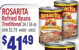 Jetro ROSARITA Refried Beans offer